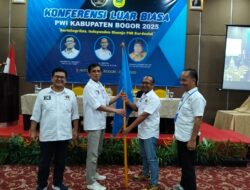 Muhammad Nurofik Nahkodai PWI Kabupaten Bogor 2025-2028