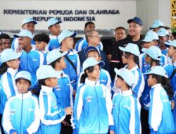 Menpora Dito Beri Semangat Tim Muda Indonesia Menuju Gothia Cup 2025 di Swedia