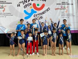 Tangerang Gymnastics Club Borong 8 Emas, 10 Perak dan 3 Medali Perunggu