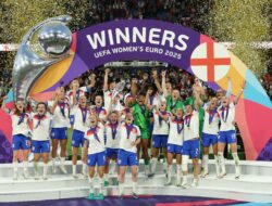 Juara Lagi! Inggris Kunci Gelar Usai Tumbangkan Spanyol
