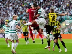 Celtic Gagal Menang di Leg Pertama Play-off Liga Champions vs Kairat Almaty