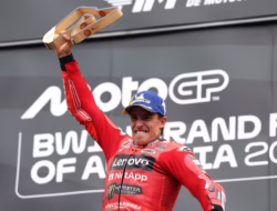 Marc Márquez Rebut Kemenangan Dramatis di Austria, Bezzecchi Tergeser ke Podium Ketiga