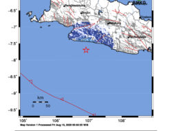 Gempa M4,4 Guncang Sukabumi Tengah Malam, BMKG: Aktivitas Sesar Bawah Laut