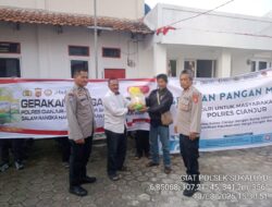 Polres Cianjur Gelar Gerakan Pangan Murah Sambut HUT RI ke-80
