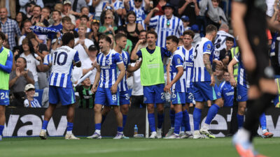 Manchester City Tertunduk oleh Brighton, Raihan Pertama Tuan Rumah