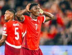 Hempaskan Kosovo 4-0, Swiss Buka Kualifikasi Piala Dunia 2026 dengan Pesta Gol