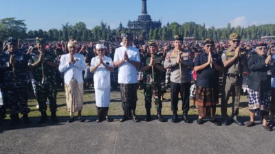 Lawan Demo Anarkis dari Luar Bali, Pecalang Bali Nyatakan Sikap Tegas