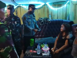 Siaga Malam di Sukaluyu: Patroli Gabungan Tekan Miras dan Kejahatan Jalanan