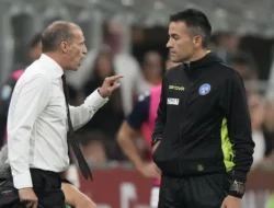 Allegri Ngamuk Berujung Kartu Merah Saat AC Milan Menang Tipis atas Bologna