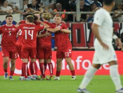 Kualifikasi Piala Dunia 2026, Yunani 0 vs 3 Denmark: De Rød-Hvide Kuasai Klasemen Grup C
