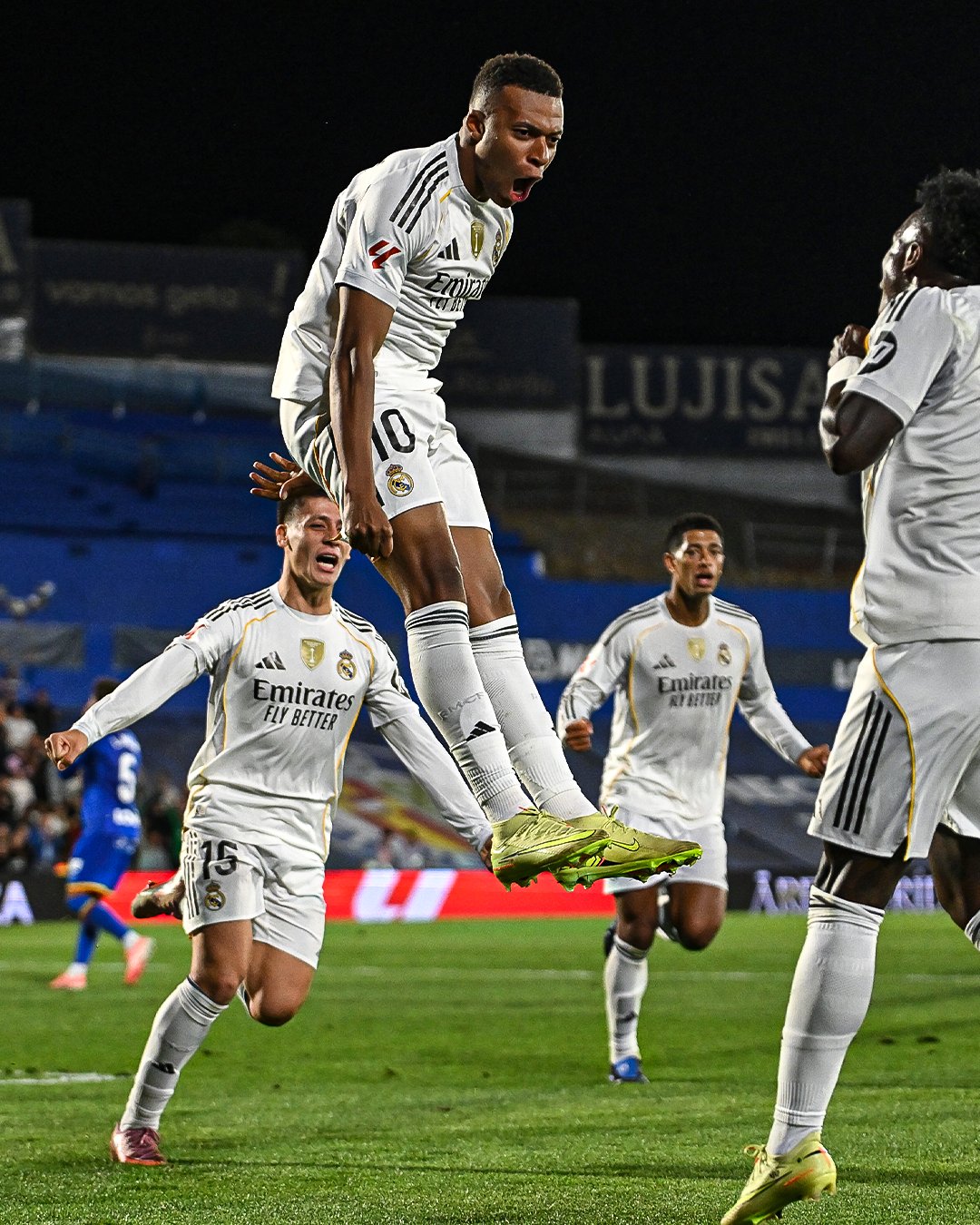 Getafe CF 0-1 Real Madrid CF: Gol Telat Mbappé Bawa Los Blancos Kembali ke Puncak