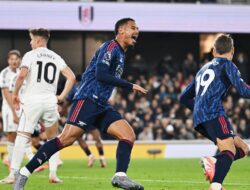 Fulham 0-1 Arsenal: Gol Trossard Bawa The Gunners Kembali ke Puncak