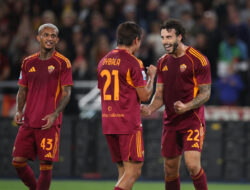 Serie A | AS Roma 2-1 Parma: I Lupi Memimpin Puncak Bersama Napoli
