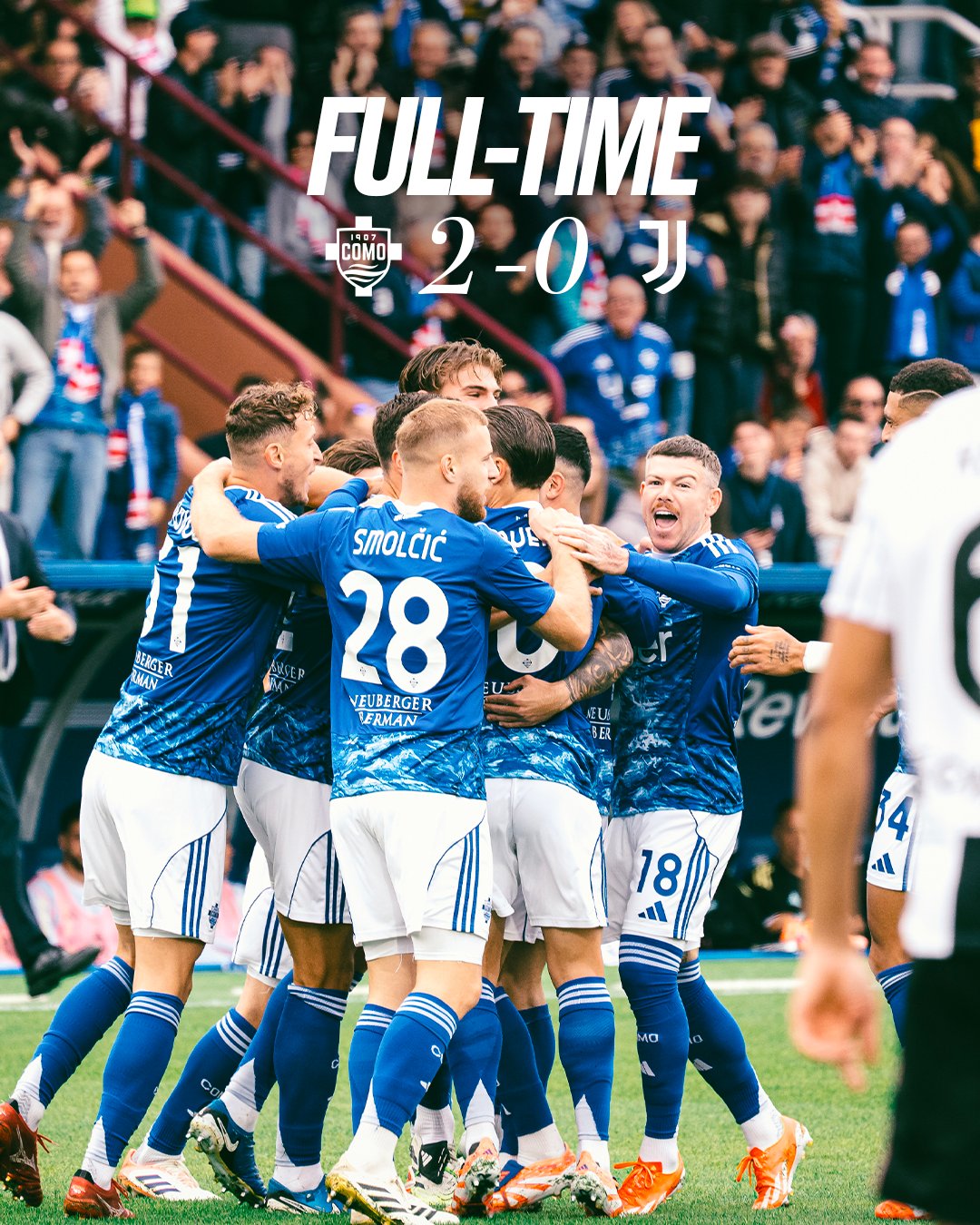 Juventus Kalah dari Como 1907, Catat Rekor Tanpa Menang dalam Enam Laga