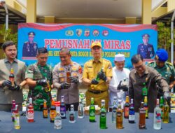 38.875 Miras Ilegal Dimusnahkan, Dedie Rachim Apresiasi Polresta Bogor Kota
