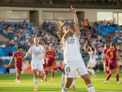 Real Madrid Femenino Tancap Gas di Liga Champions, Tekuk AS Roma 6-2