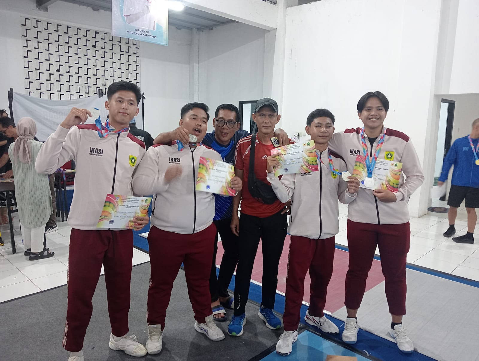 Tim Anggar Kabupaten Bogor Pastikan 17 Atlet Lolos Porprov XV Jabar 2026
