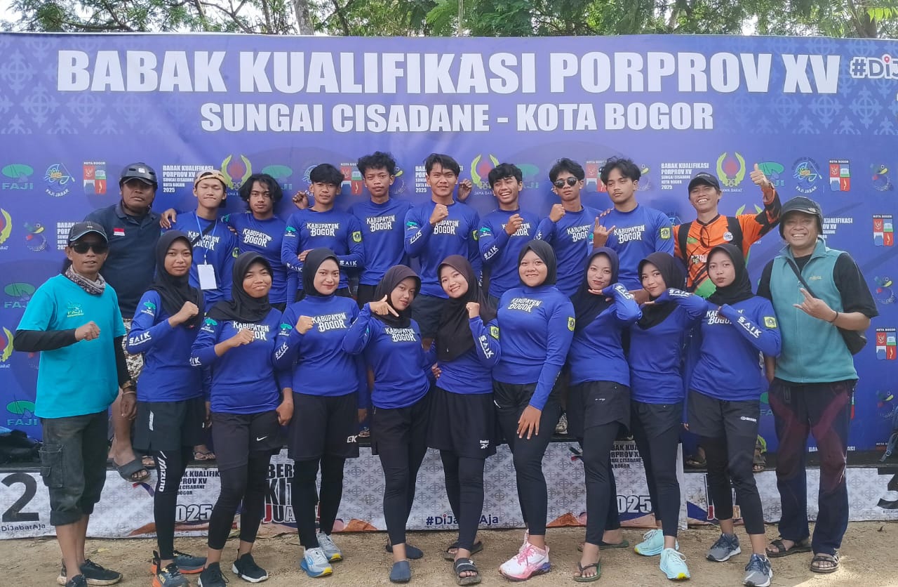 FAJI Kabupaten Bogor Antar 18 Atlet Lolos ke Porprov XV Jabar 2026