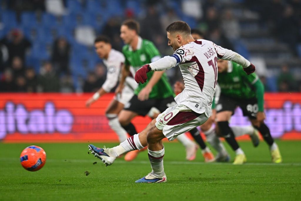 Serie A | U.S Sassuolo Calcio 0-1 Torino FC: Nikola Vlašić Hukum Kesalahan Doig