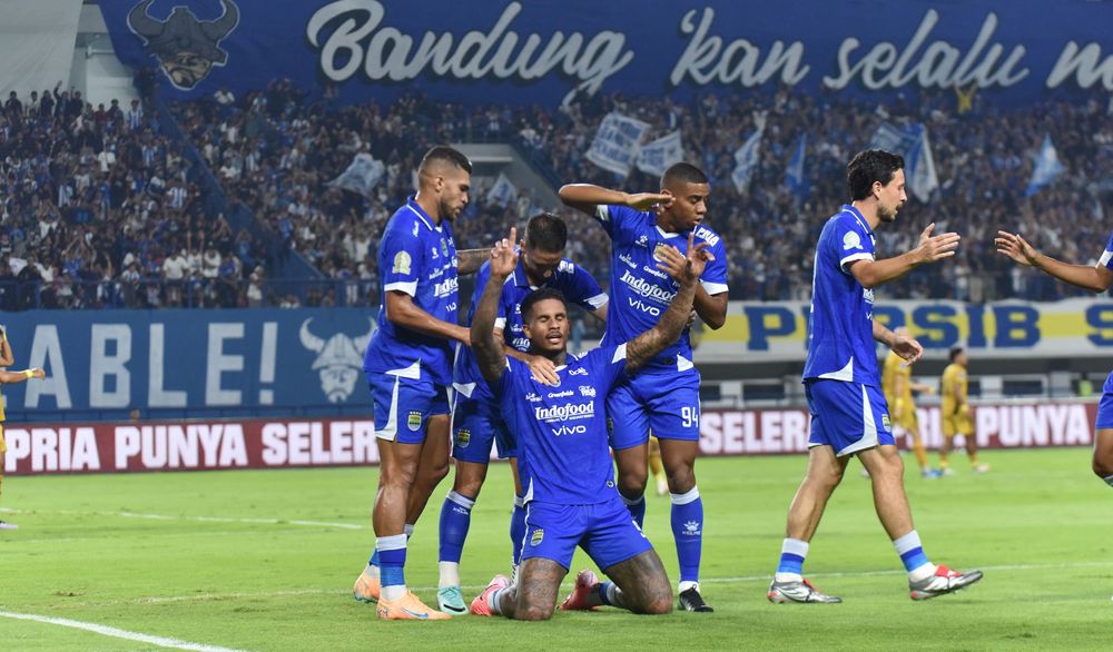 Persib Bandung Tekuk Bhayangkara FC 2-0, Tanque Cetak Brace di GBLA
