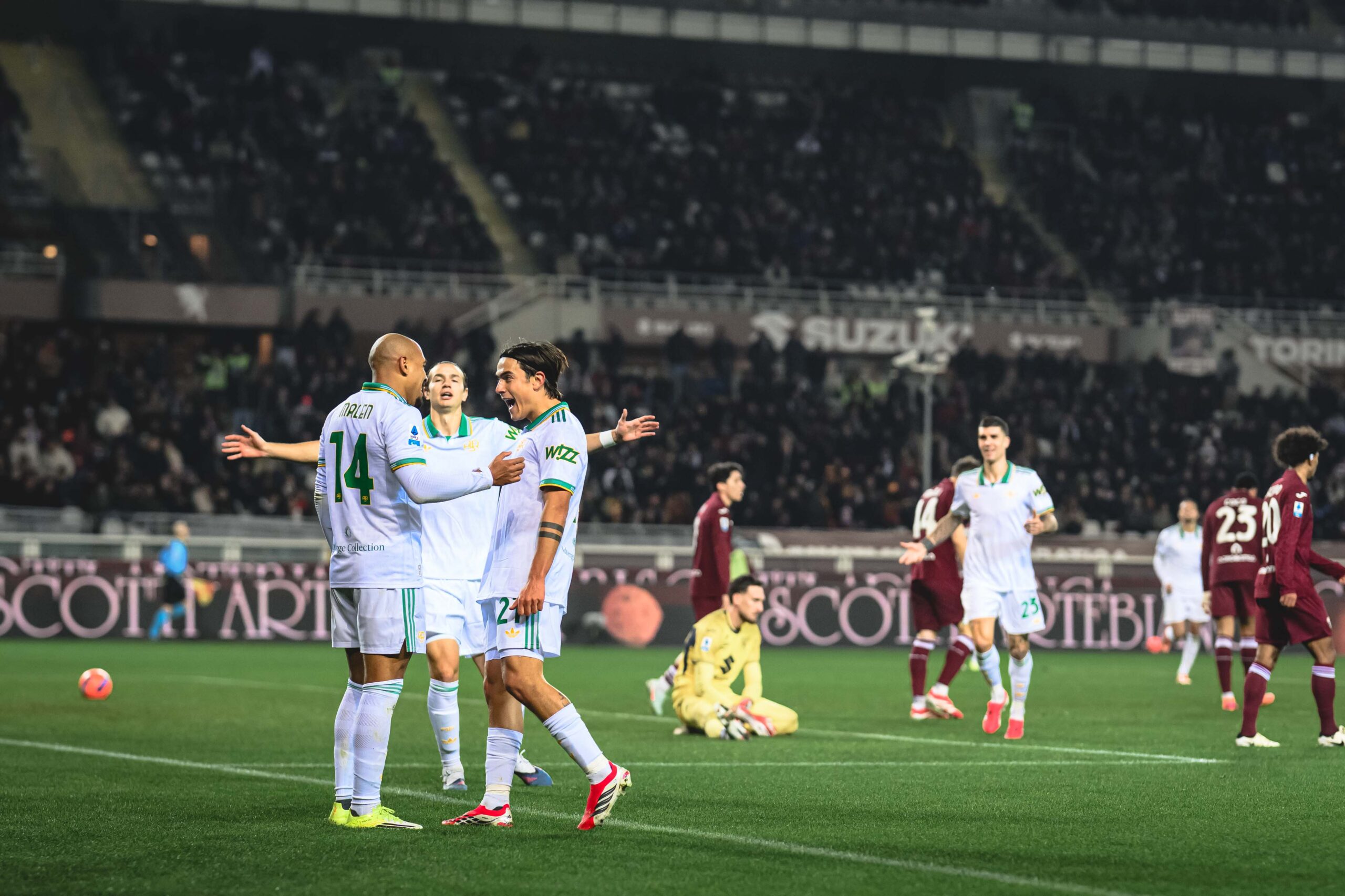 Serie A | Torino FC 0-2 AS Roma: Debut Gemilang Malen & Dybala