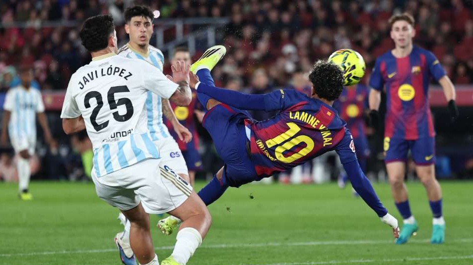 Barcelona 3-0 Real Oviedo: Gol Akrobatik Yamal Antar Blaugrana ke Puncak La Liga