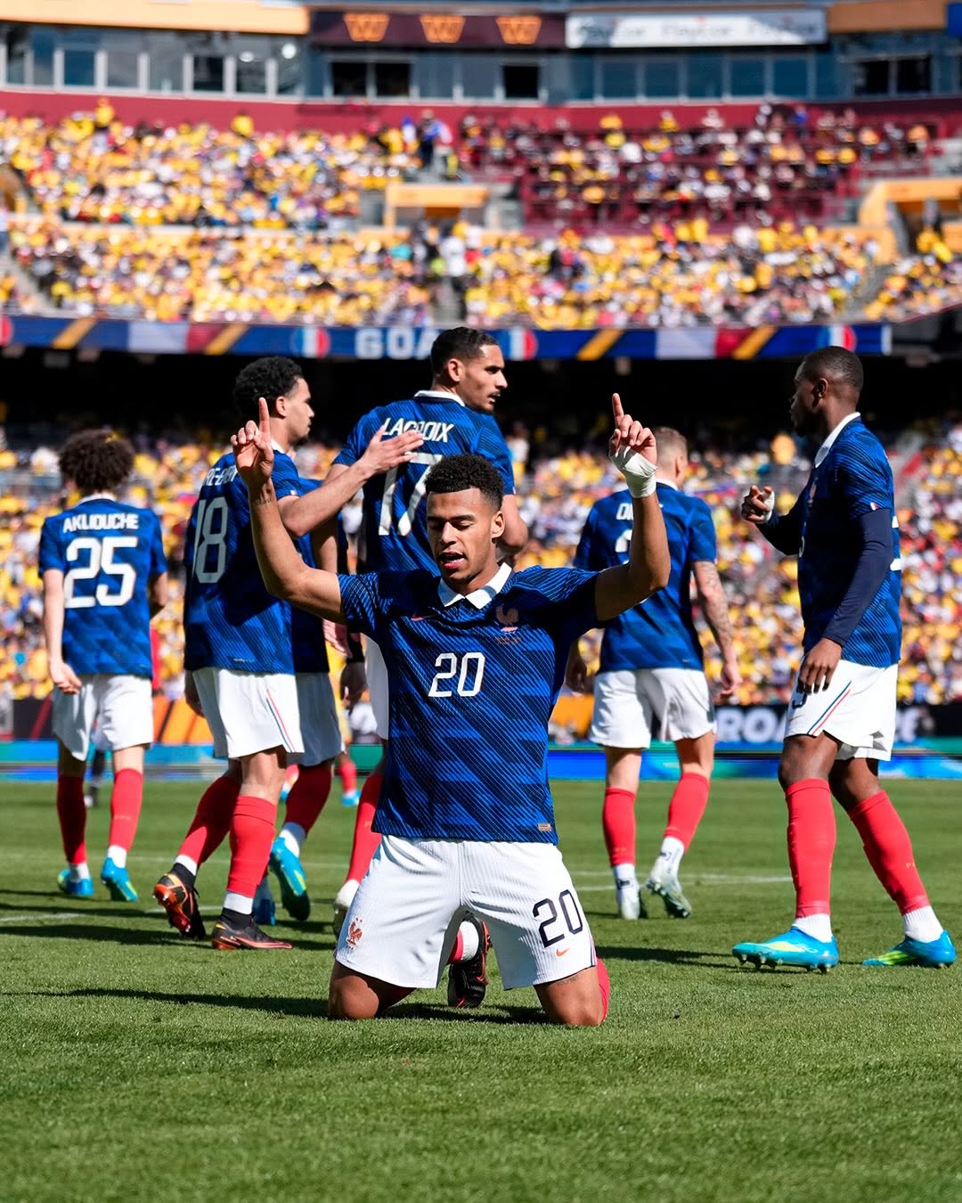 Prancis Tumbangkan Kolombia 3-1, Doué Bersinar Mbappé Gagal Cetak Sejarah