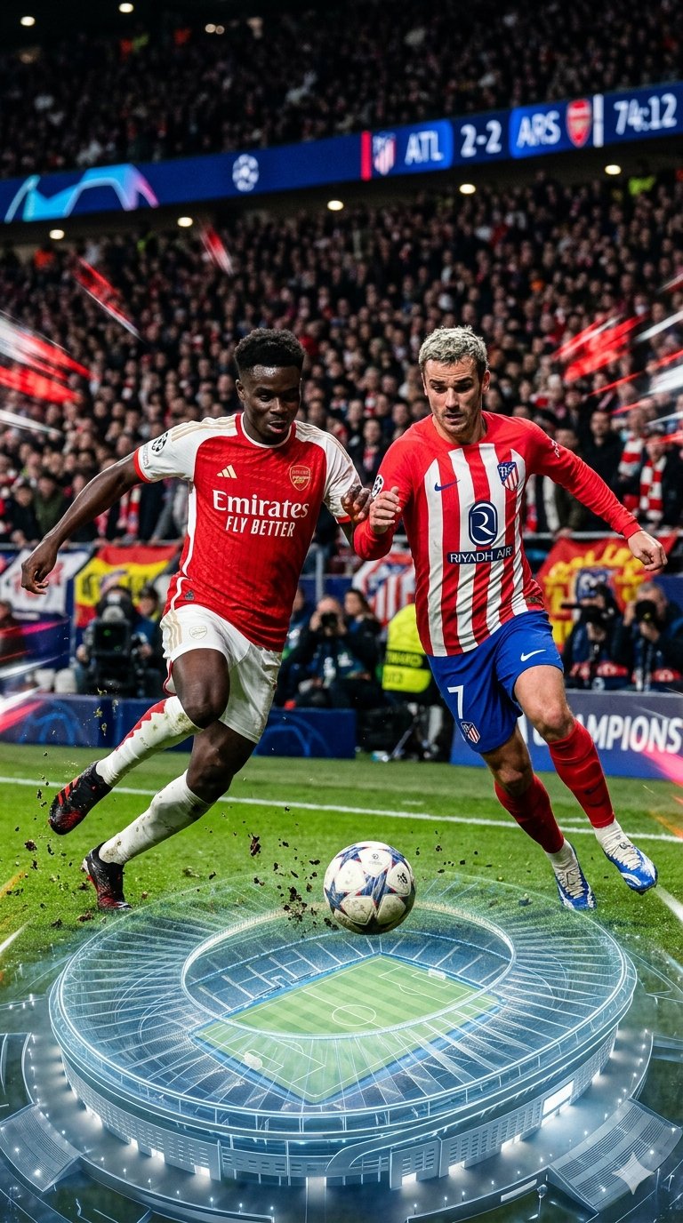 Pratinjau: Atlético Madrid vs Arsenal, Duel Taktis Penentu Tiket Final Liga Champions