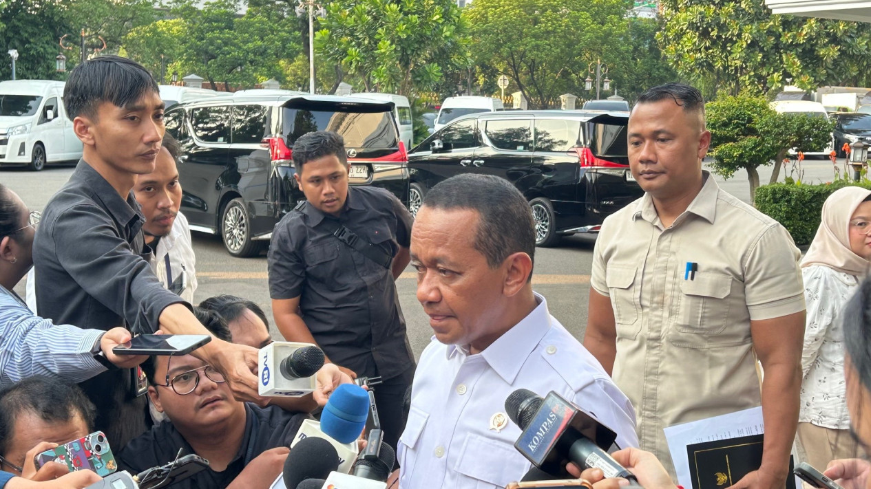 Menteri Bahlil Pastikan Stok Energi Nasional Masih Aman
