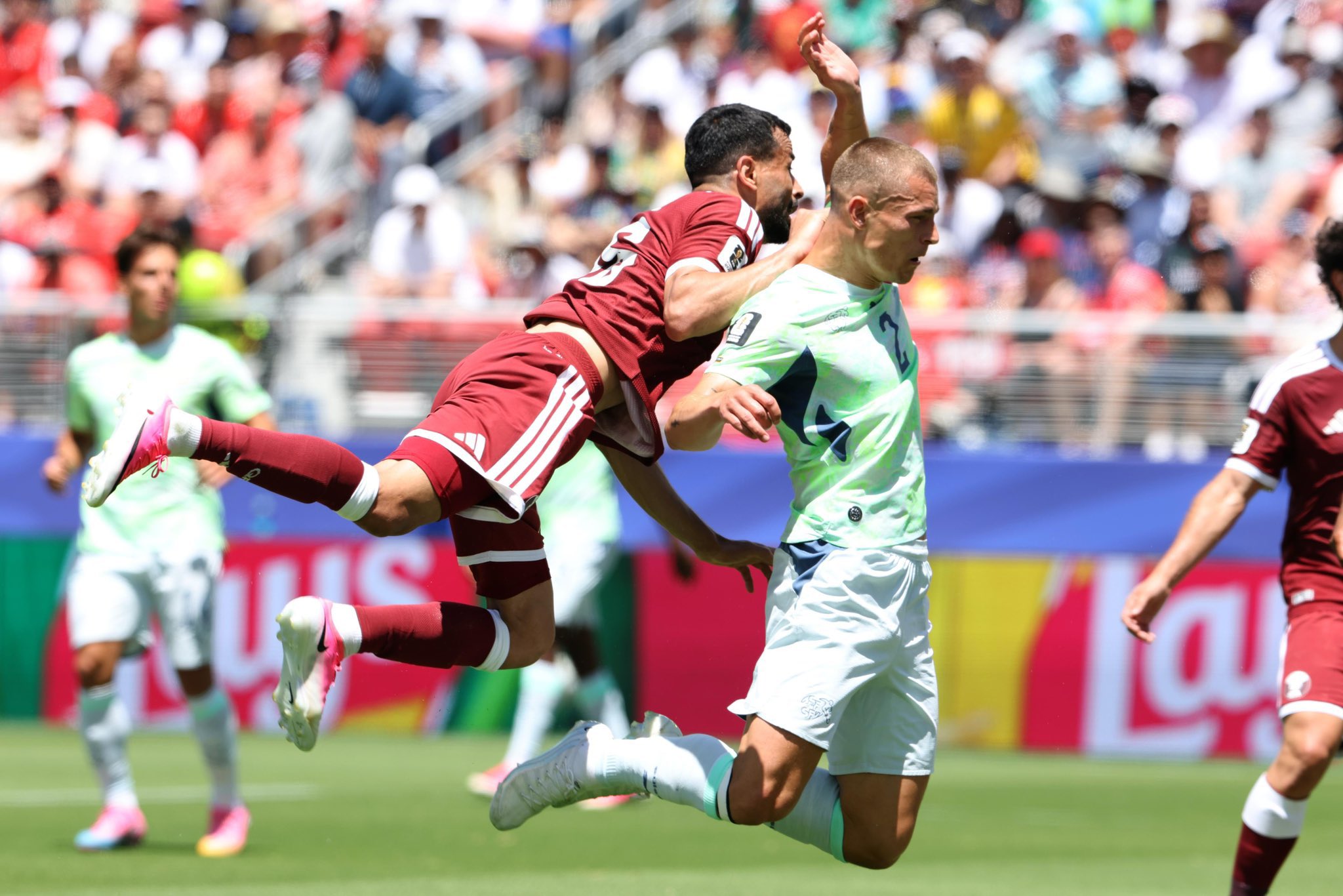 Piala Dunia FIFA 2026: Qatar 1-1 Swiss, Gol Bunuh Diri Miro Muheim Selamatkan Al-Annabi