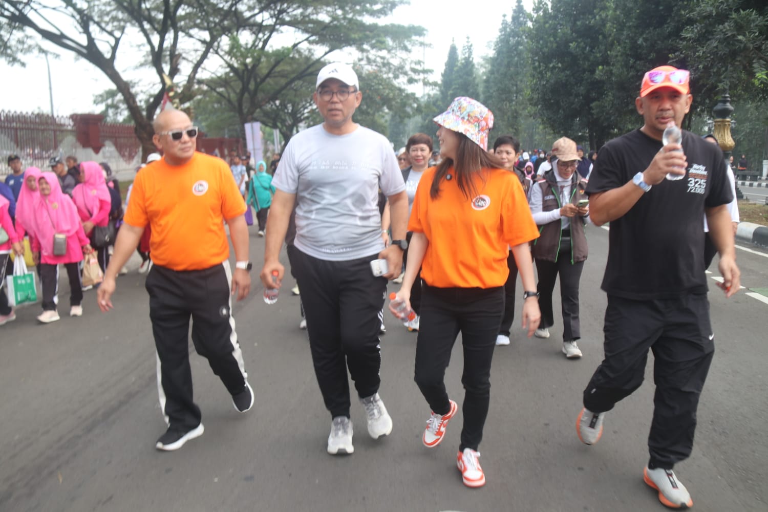 10 Ribu Warga Meriahkan Jalan Sehat HJB ke-544 di Pakansari