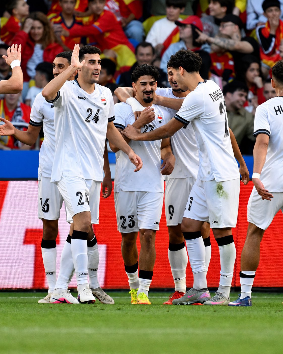 Spanyol Ditahan Irak 1-1, Gol Indah Doski Gagalkan Kemenangan La Furia Roja