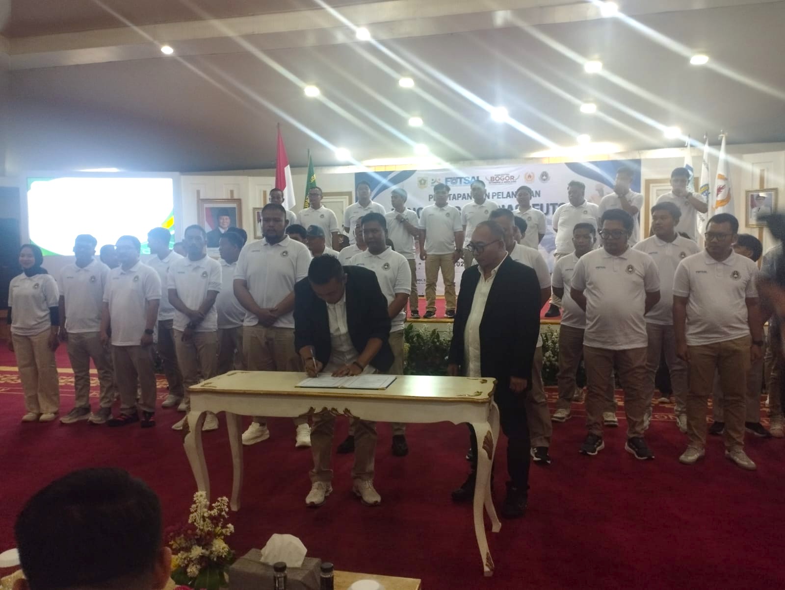 Ade Kurniawan Pimpin Futsal Kabupaten Bogor, Bidik Prestasi dan Status Barometer Jabar