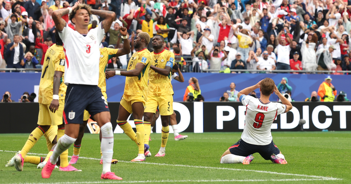 Ghana Paksa Inggris Bermain Imbang Tanpa Gol, Kelolosan The Three Lions Tertunda