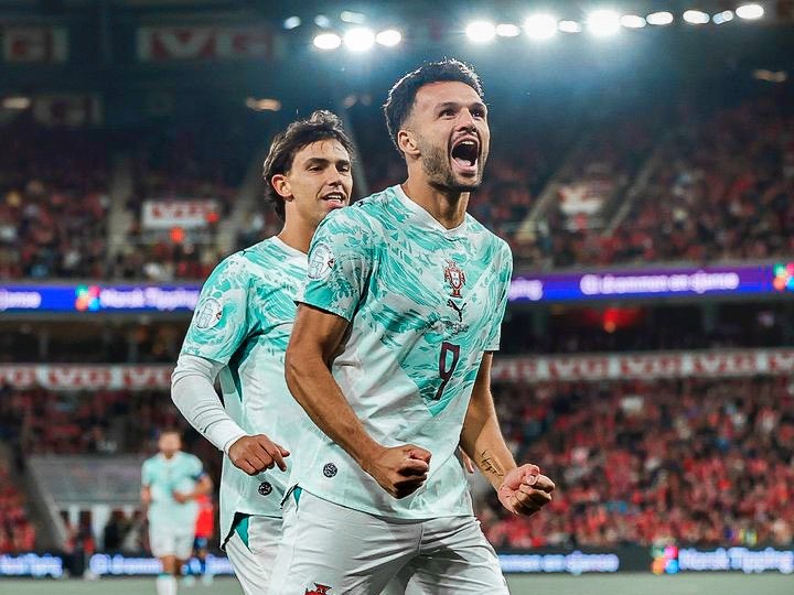 Norwegia 1-2 Portugal: Seleção das Quinas Menang Dramatis, Gonçalo Ramos Jadi Penentu