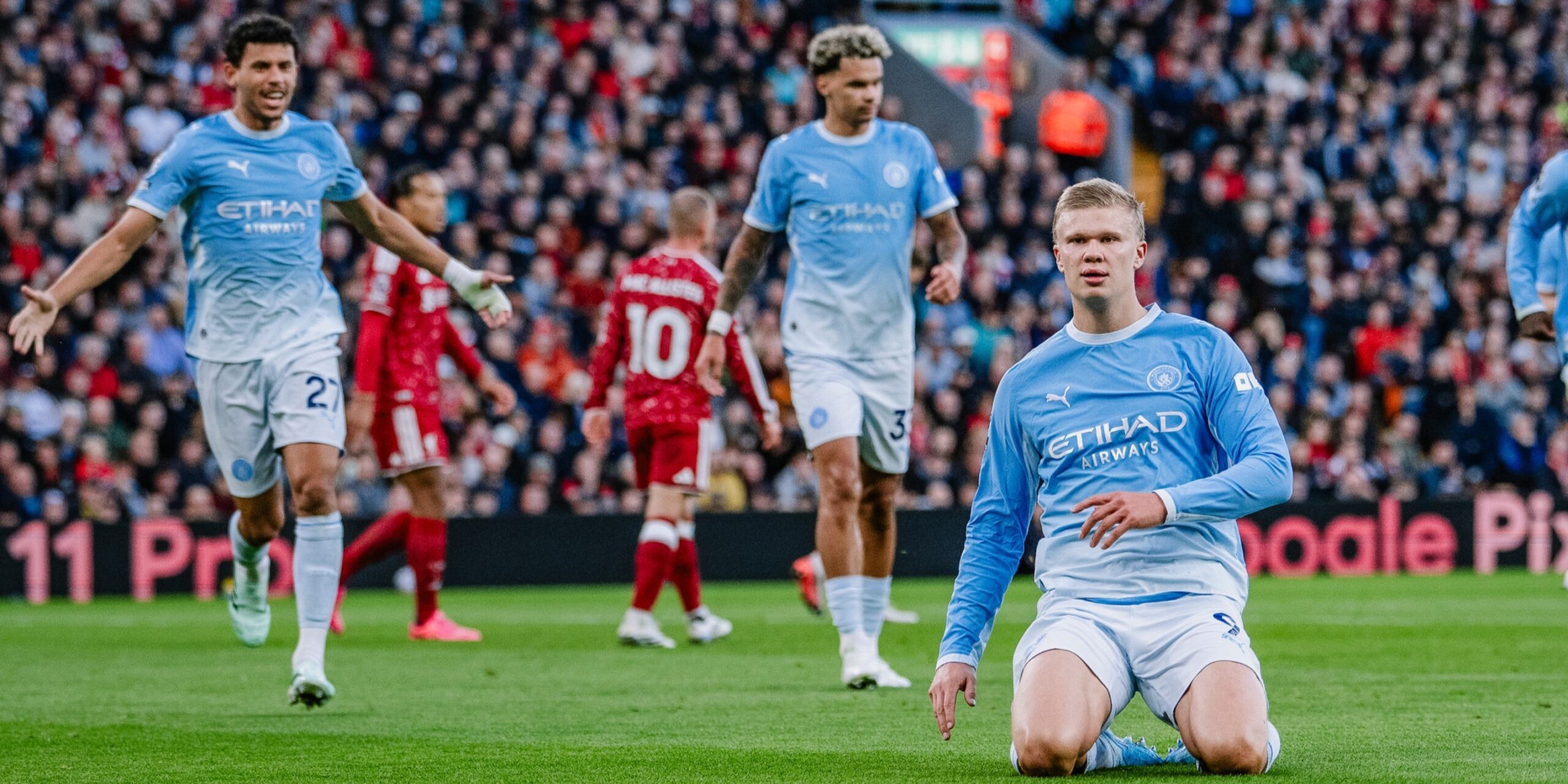 Liverpool vs Manchester City 0-3: Blunder Kartu Merah Ryan Gravenberch Kubur Mimpi The Reds