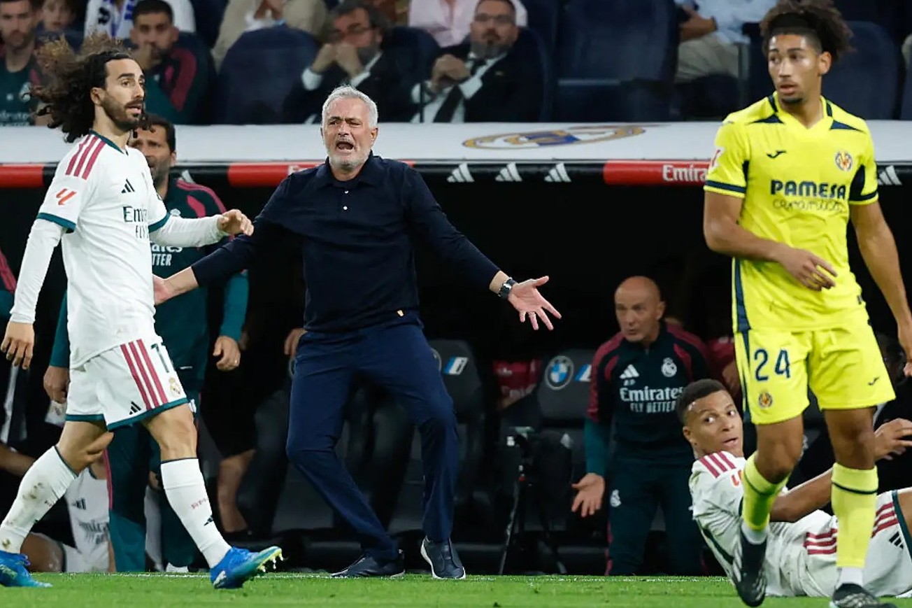 Real Madrid Tekuk Villarreal 1-0: Mourinho Pilih Mangkir Wawancara Jelang El Clásico