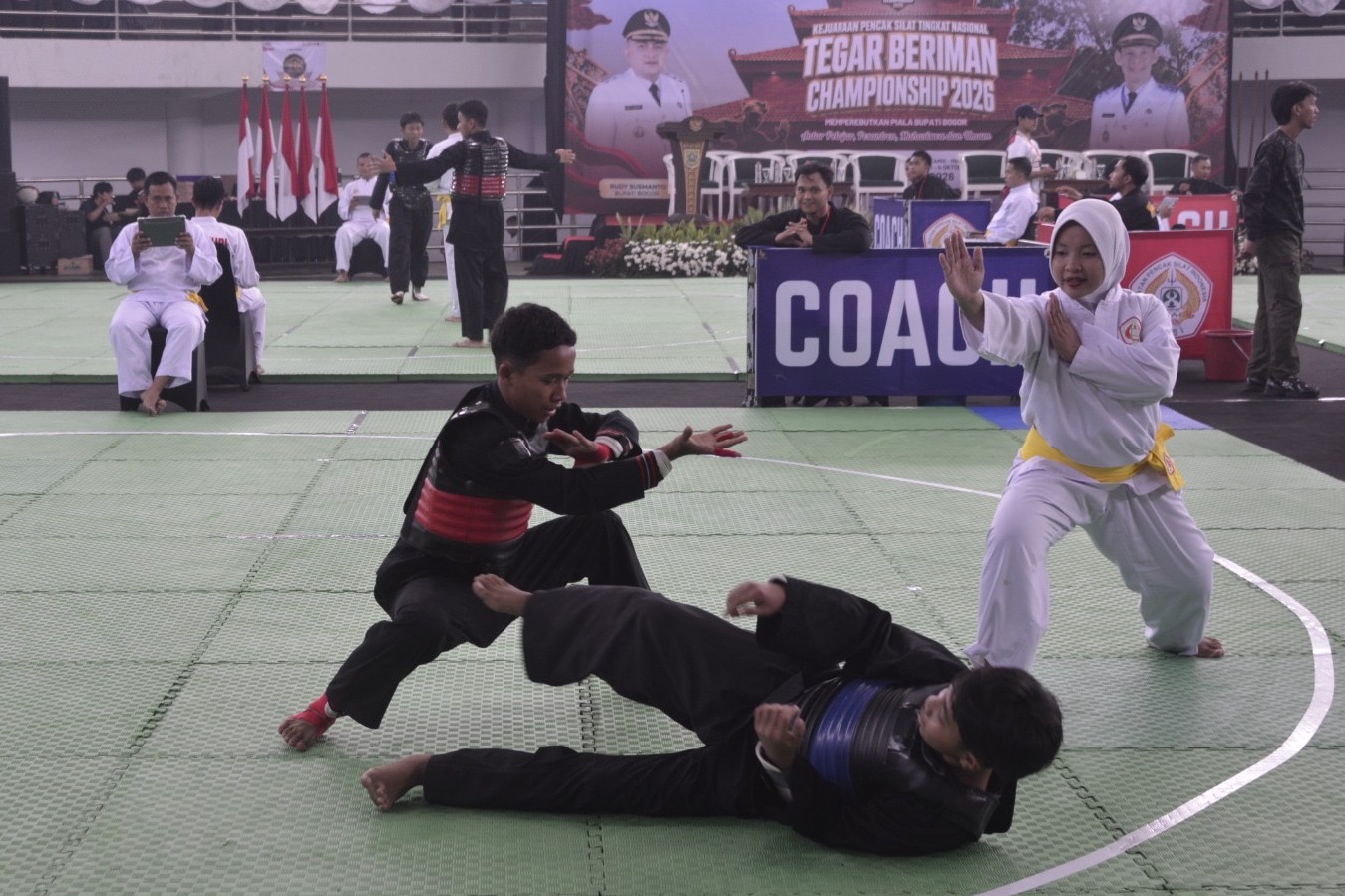Ribuan Pesilat Ramaikan “Tegar Beriman Championship 2026” di GOR Laga Satria Kabupaten Bogor